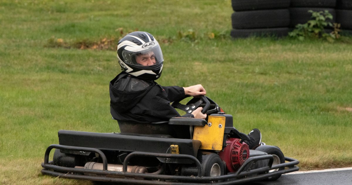 God stemning på Gokart Se hvem som stakk av med seieren / HamKam